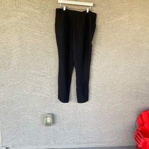 Icone Elegant Black Trousers pants